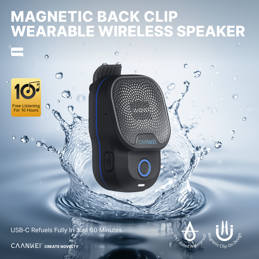 Portable Bluetooth Speaker Waterproof Ipx7 - Giyilebilir Bluetooth Hoparlör IPX7 Su Geçirmez