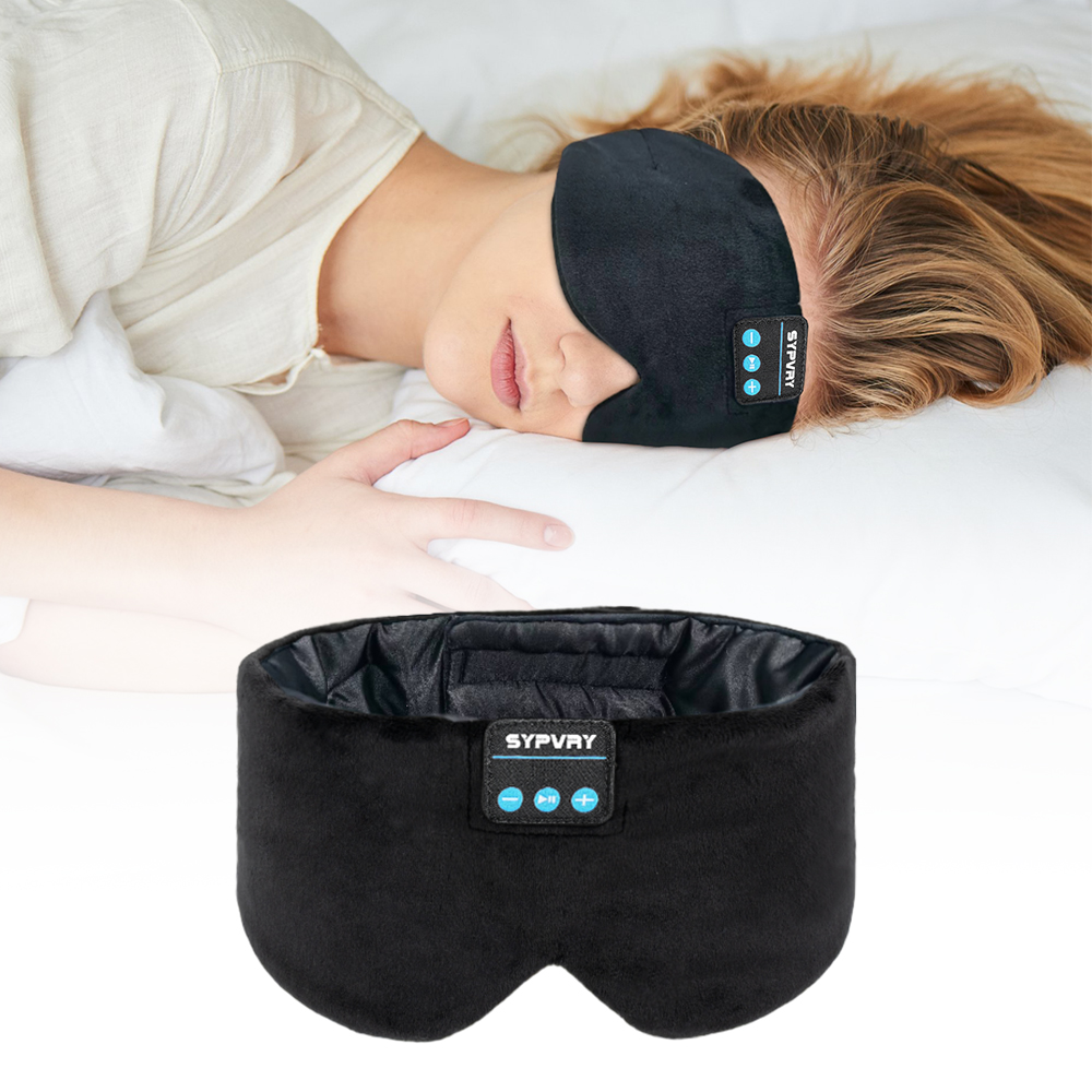 Sleep Mask Headphones Bluetooth - Uyku ve Seyahat İçin Bluetooth Kulaklıklı