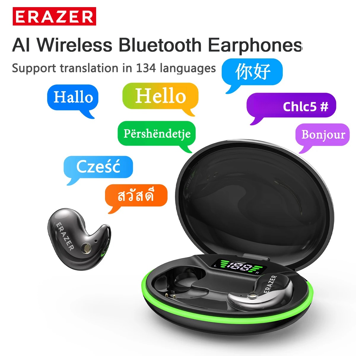 Sleep Mask Headphones Bluetooth - EARZER XF58 Mikrofonlu Kulak İçi Bluetooth