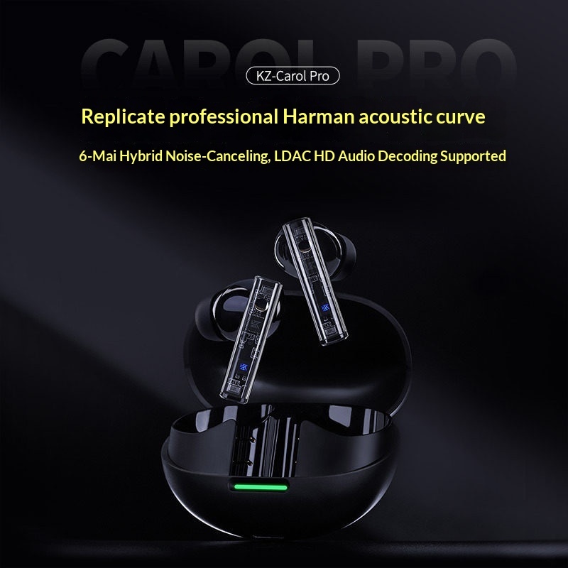 Tws Earbuds Bluetooth 5.3 - KZ Carol Pro TWS Bluetooth 5.4