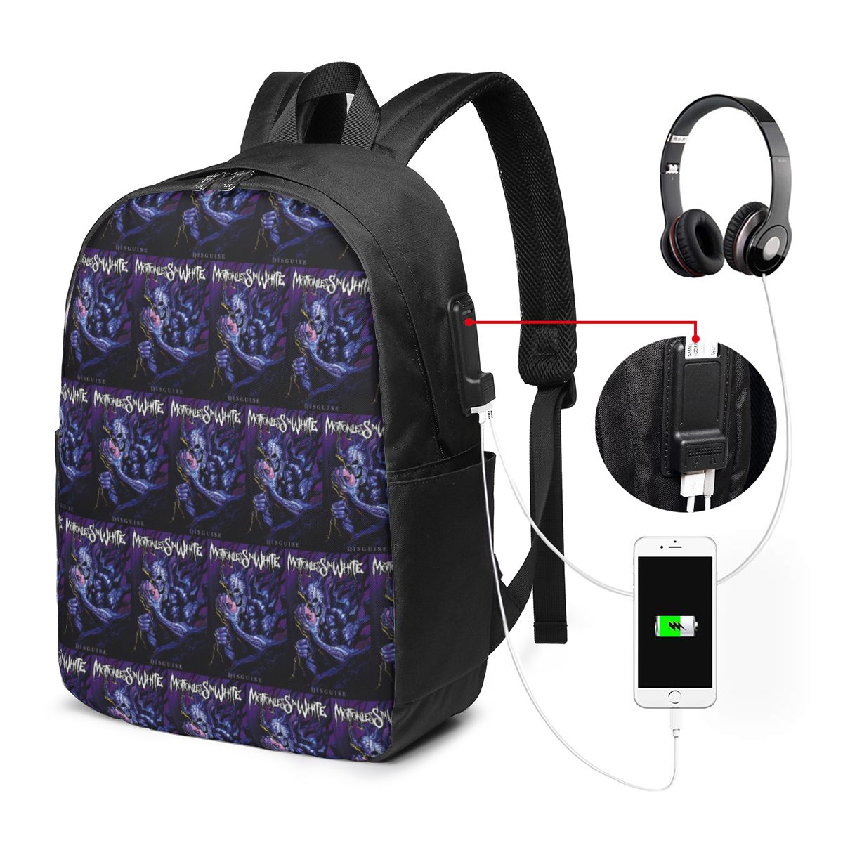 Hareketsiz Beyaz Sırt Çantası  - Laptops incelemesi ve fiyatı