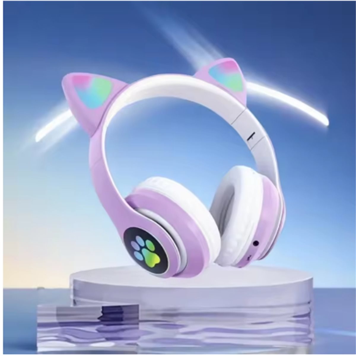 DT90 Yeni Sevimli Kedi Kulaklı - Cat Ear Bluetooth Headset Led incelemesi ve fiyatı
