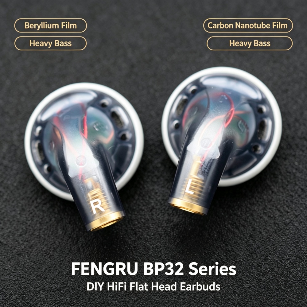 FENGRU BP32 Diy 130 ohm Berily - Planar Magnetic Iem Earphones incelemesi ve fiyatı