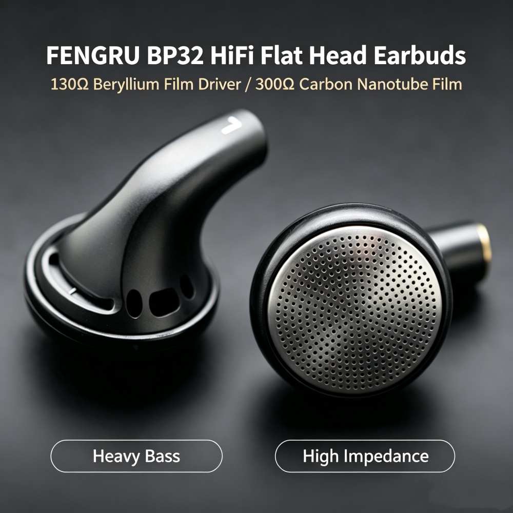 FENGRU BP32 Diy 130 ohm Berily - Planar Magnetic Iem Earphones incelemesi ve fiyatı
