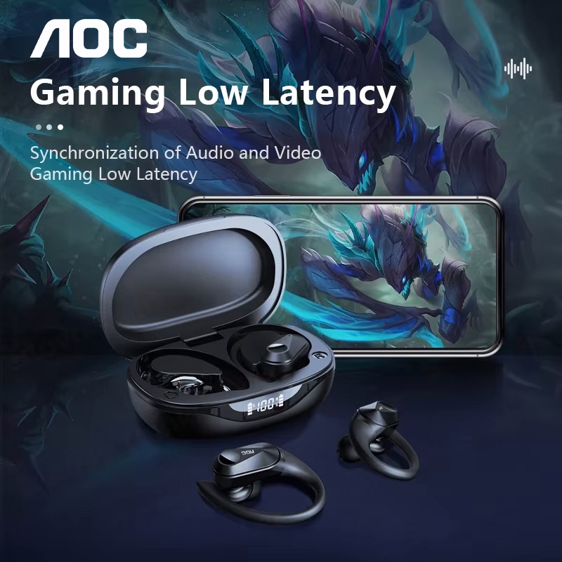 AOC Spor Kulaklık Kablosuz Blu - Headphones incelemesi ve fiyatı